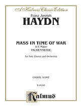 Paukenmesse-Mass in Time of War SATB Miscellaneous cover Thumbnail